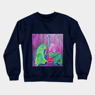 Lungs and Heart Crewneck Sweatshirt